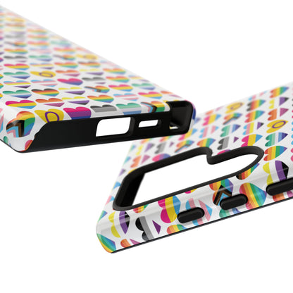 “Heart of Diversity" – Bright Edition – Android Tough Phone Case