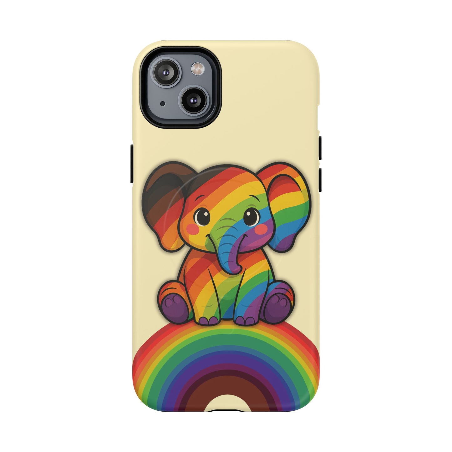 "jumbo joy" – philadelphia pride elephant magsafe® iphone tough case