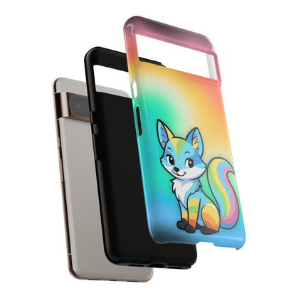 "Queer as a Fox" – Queer Pride Fox Android Tough Phone Case