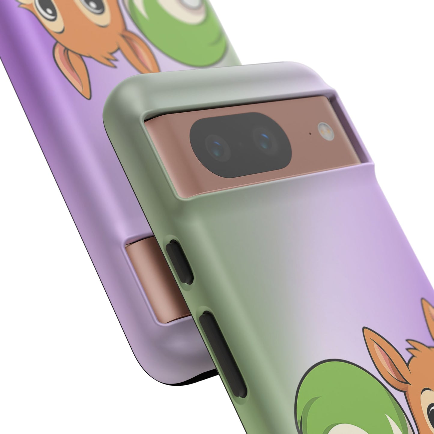 "queeriosity"– genderqueer squirrel pride android tough phone case