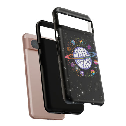 "Safe Space" LGBTQIA+ Pride Galaxy Android Tough Phone Case