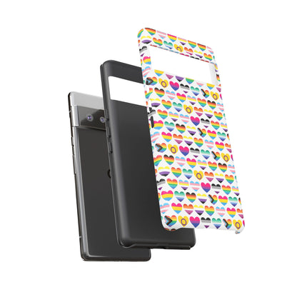 “Heart of Diversity" – Bright Edition – Android Tough Phone Case