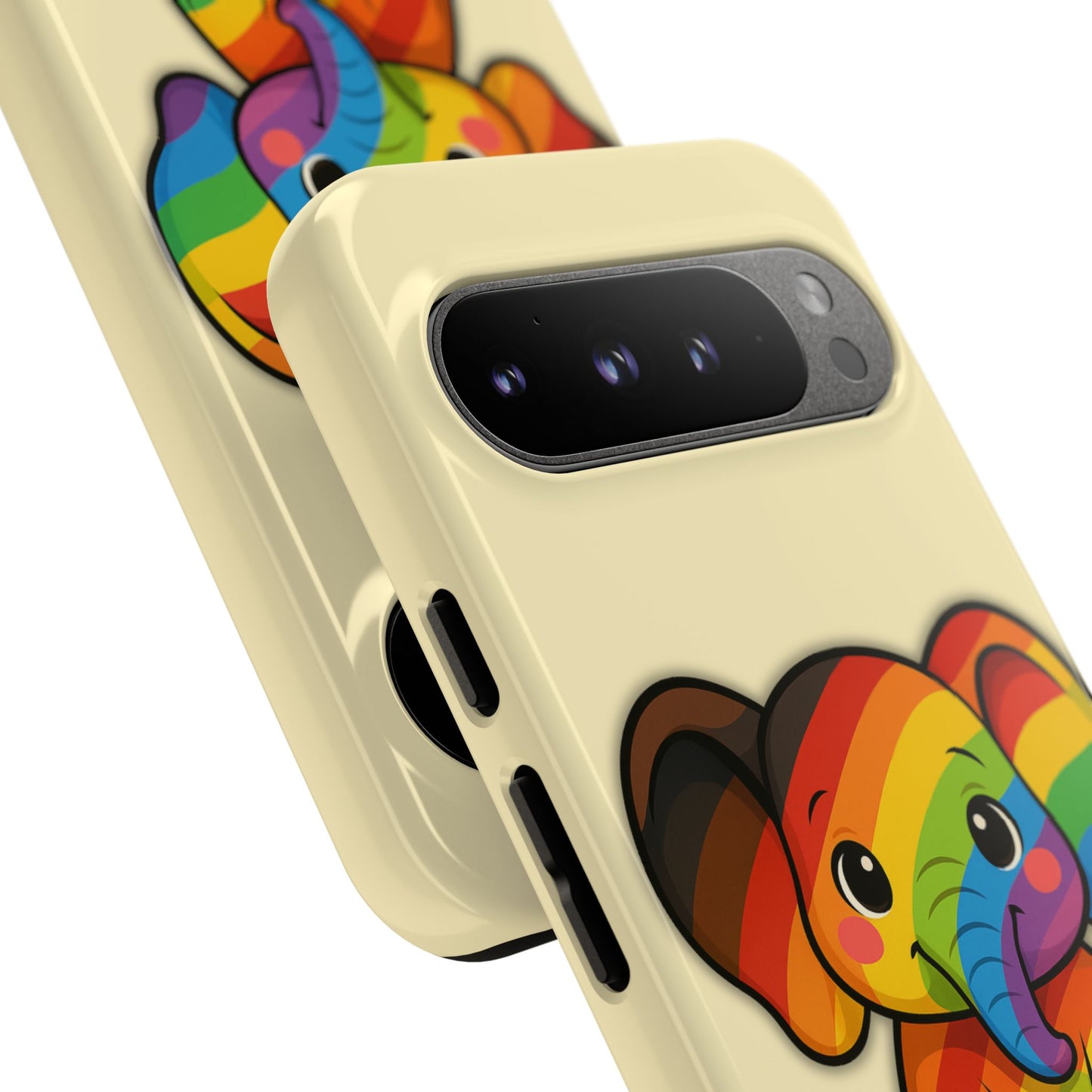 "jumbo joy" – philadelphia pride elephant android tough phone case