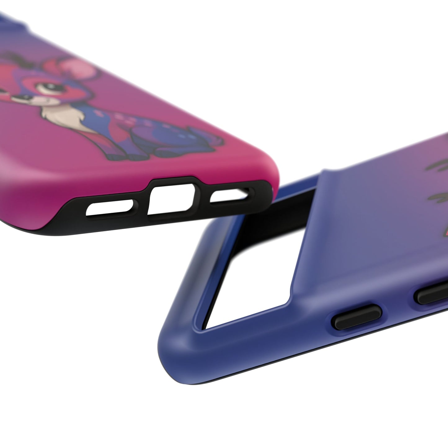 “bi-design” – bisexual pride doe android tough phone case