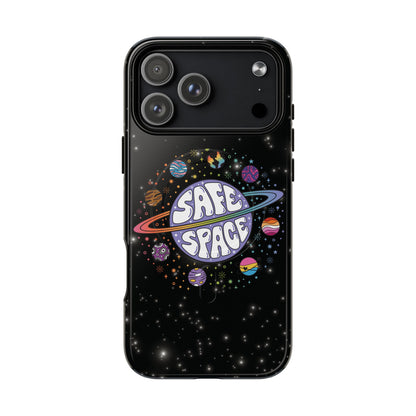 "Safe Space" LGBTQIA+ Pride Galaxy MagSafe® iPhone Case