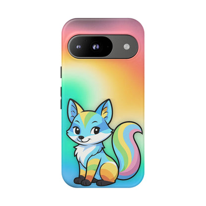 "Queer as a Fox" – Queer Pride Fox Android Tough Phone Case
