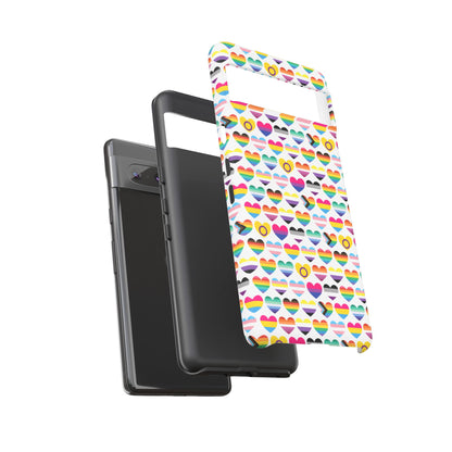 “Heart of Diversity" – Bright Edition – Android Tough Phone Case
