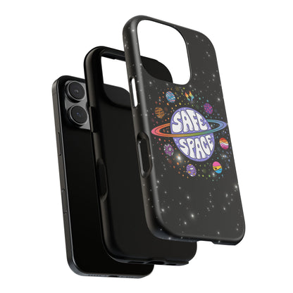 "Safe Space" LGBTQIA+ Pride Galaxy Android Tough Phone Case
