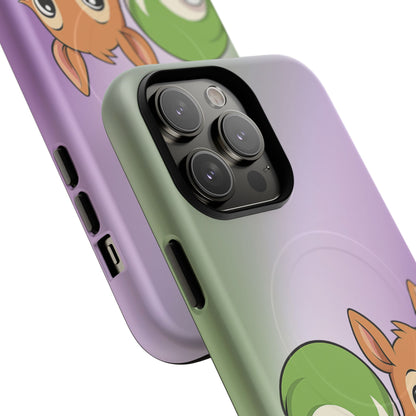 "Queeriosity"– Genderqueer Pride Squirrel MagSafe® iPhone Case