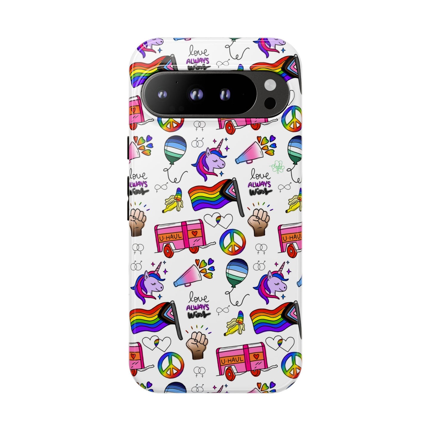"identity mix" lgbtqia+ collage android tough phone case