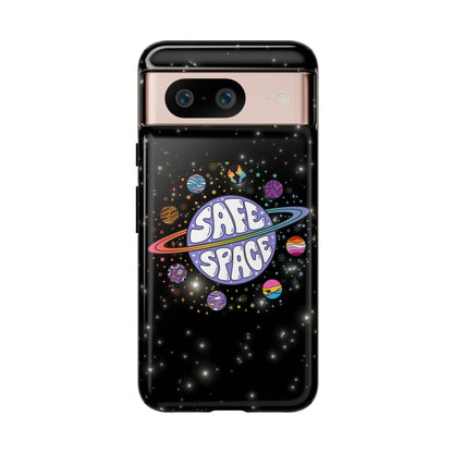 "Safe Space" LGBTQIA+ Pride Galaxy Android Tough Phone Case