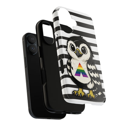 "Fly with Pride" – LGBTQIA+ Ally Pride Hawk MagSafe® iPhone Tough Case