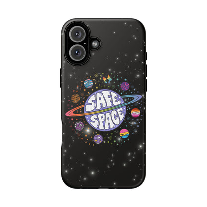 "Safe Space" LGBTQIA+ Pride Galaxy Android Tough Phone Case