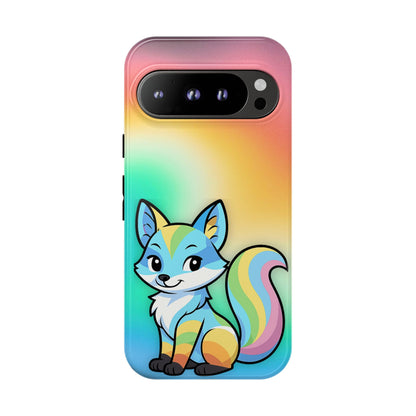 "Queer as a Fox" – Queer Pride Fox Android Tough Phone Case