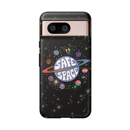 "Safe Space" LGBTQIA+ Pride Galaxy Android Tough Phone Case