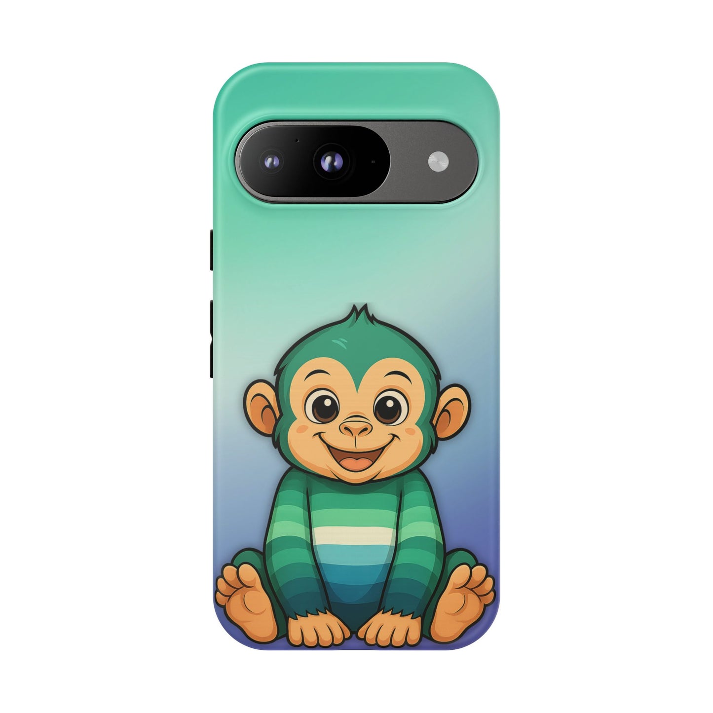 "monkey love" – gay [mlm] pride android tough phone case