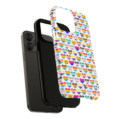 “Heart of Diversity” – Bright Edition – MagSafe® iPhone Tough Case
