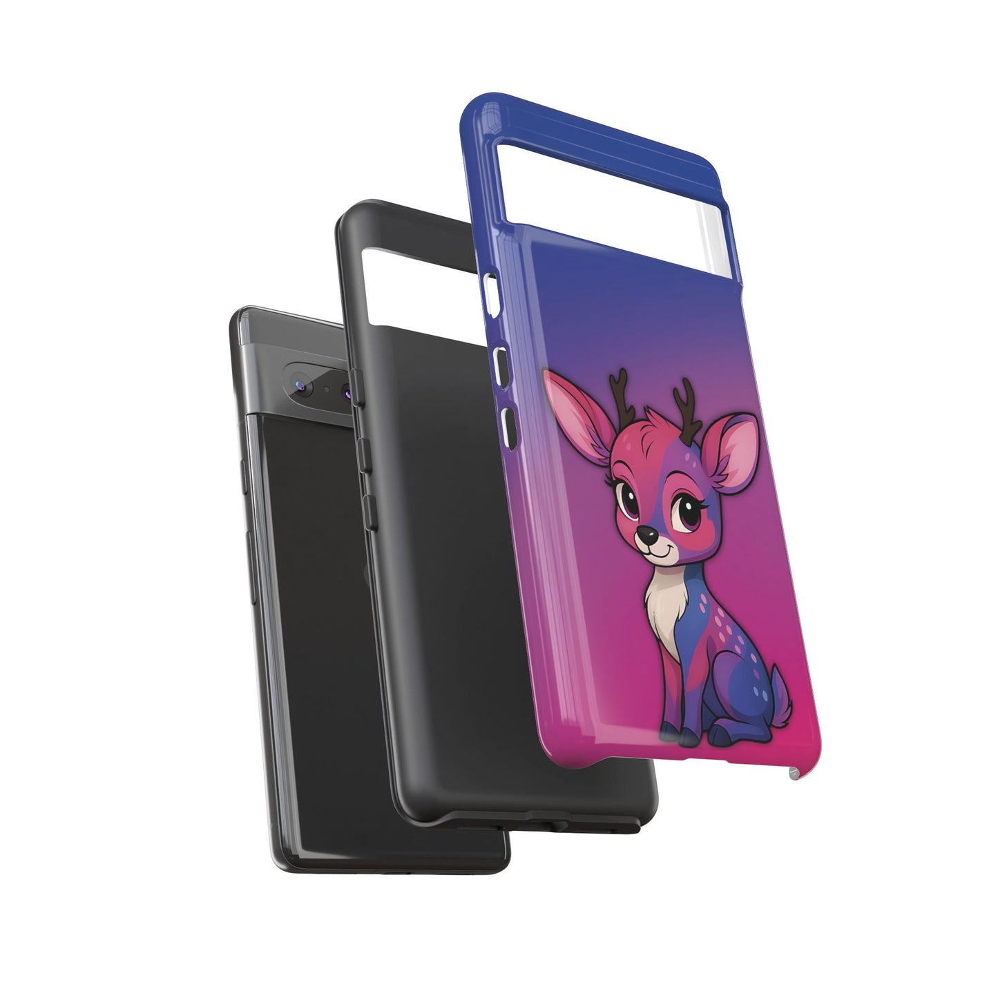 “bi-design” – bisexual pride doe android tough phone case