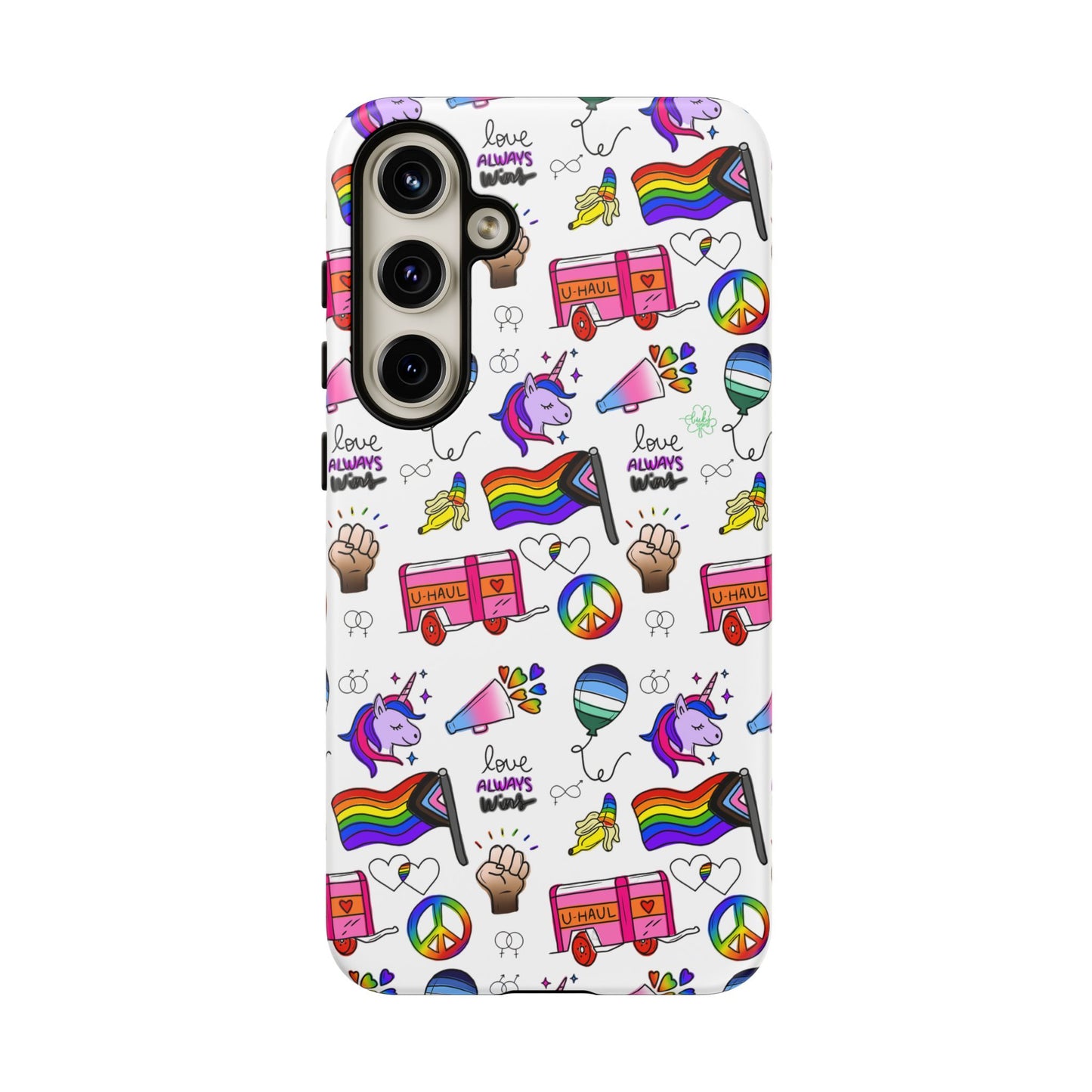 "identity mix" lgbtqia+ collage android tough phone case