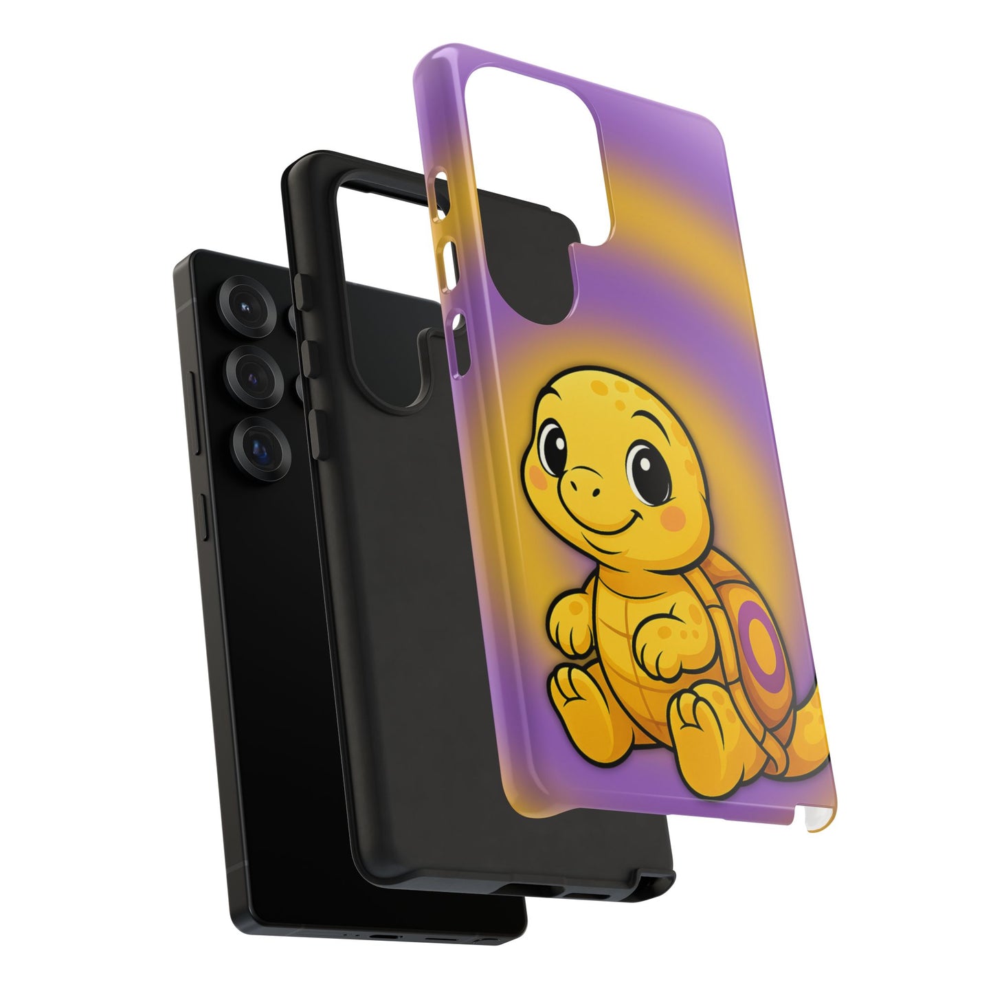 "intershell" – intersex pride turtle android tough phone case