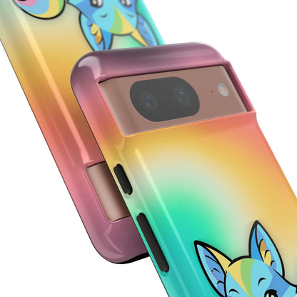 "Queer as a Fox" – Queer Pride Fox Android Tough Phone Case