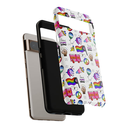 "Identity Mix" LGBTQIA+ Collage Android Tough Phone Case