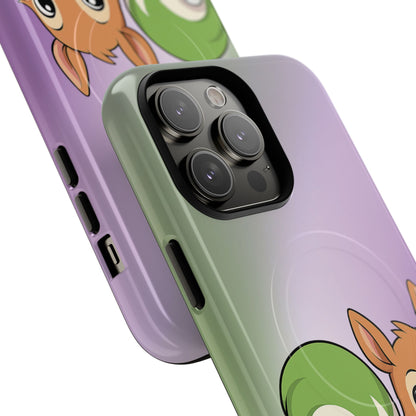 "Queeriosity"– Genderqueer Pride Squirrel MagSafe® iPhone Case