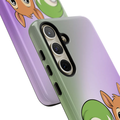 "Queeriosity"– Genderqueer Squirrel Pride Android Tough Phone Case