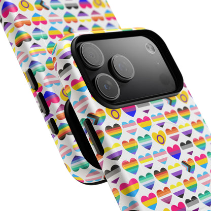 “Heart of Diversity” – Bright Edition – MagSafe® iPhone Tough Case