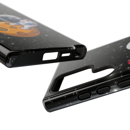 "Cosmic Queer" LGBTQIA+ Android Astronaut Tough Phone Case