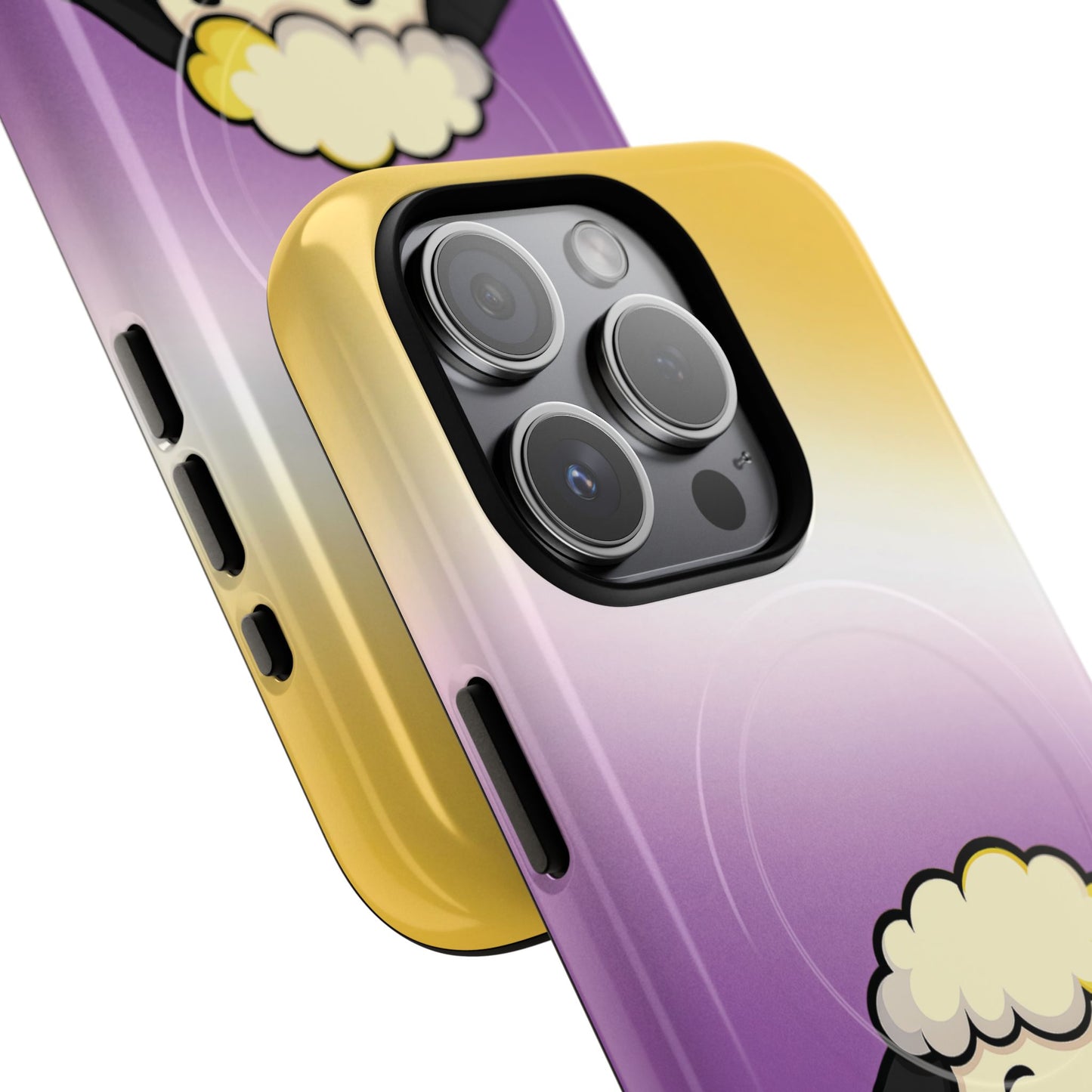"nonbibaaary" – nonbinary pride sheep magsafe® iphone tough case