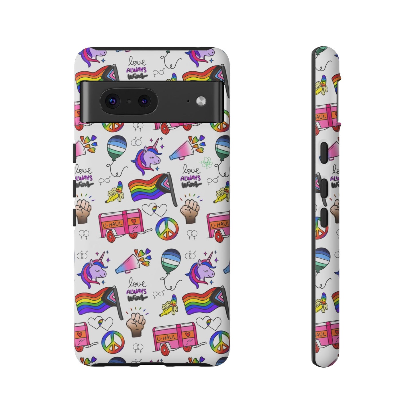 "identity mix" lgbtqia+ collage android tough phone case