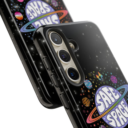 "Safe Space" LGBTQIA+ Pride Galaxy Android Tough Phone Case