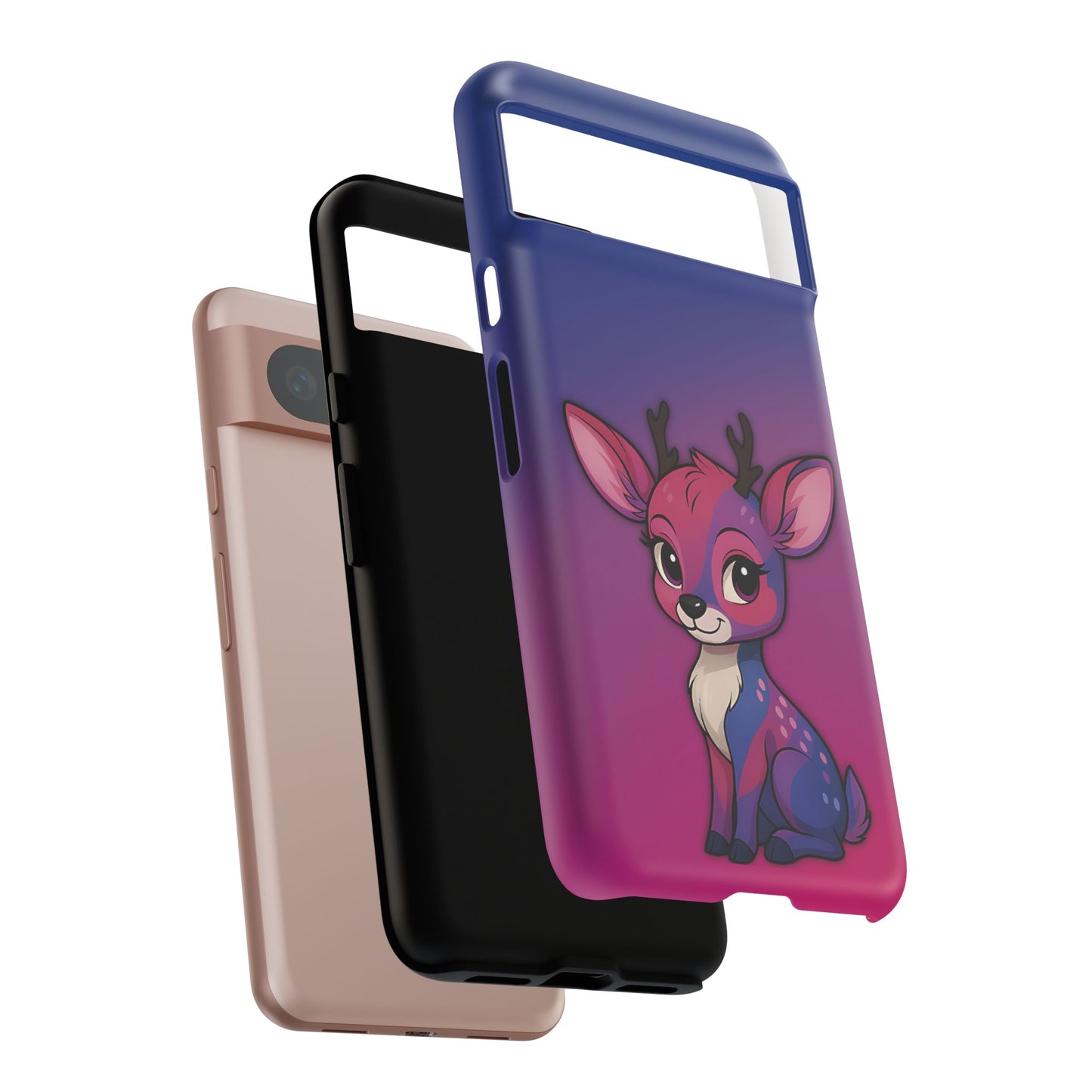 “bi-design” – bisexual pride doe android tough phone case