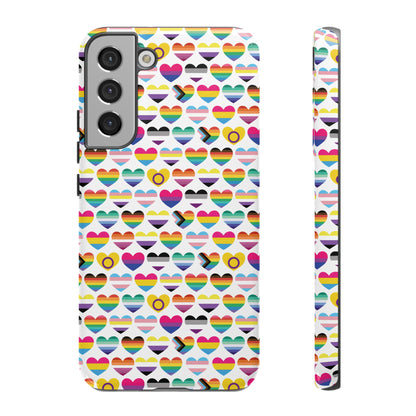 “Heart of Diversity" – Bright Edition – Android Tough Phone Case