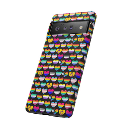 “Heart of Diversity" – Bold Edition – Android Tough Phone Case