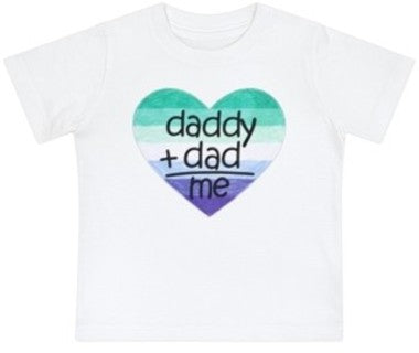 “Daddy + Dad + Me” Baby Jersey T-Shirt