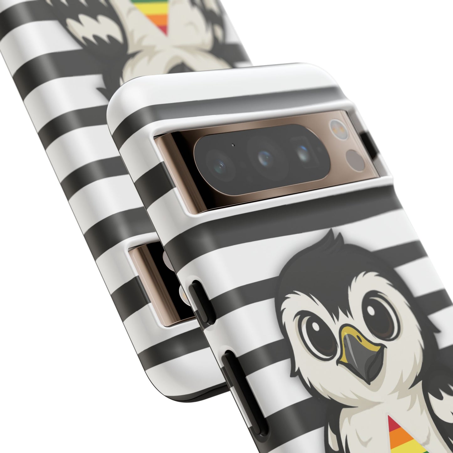 "fly with pride" – lgbtqia+ ally pride hawk android tough phone case