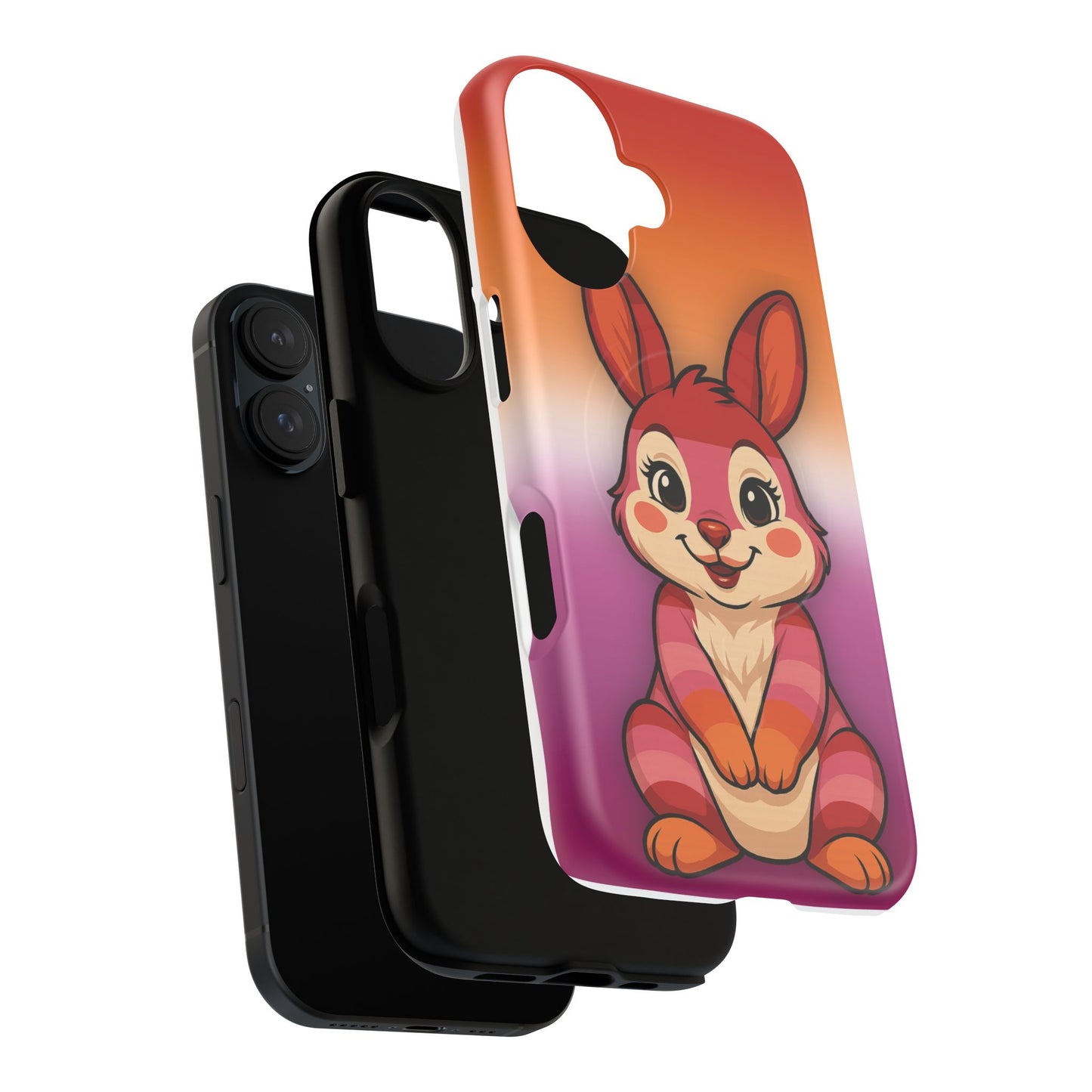 "hare to slay" – lesbian [femme] bunny magsafe® iphone tough case