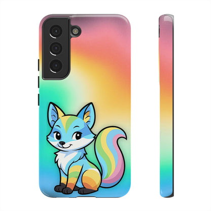 "Queer as a Fox" – Queer Pride Fox Android Tough Phone Case