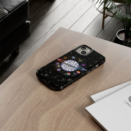 "Safe Space" LGBTQIA+ Pride Galaxy Android Tough Phone Case