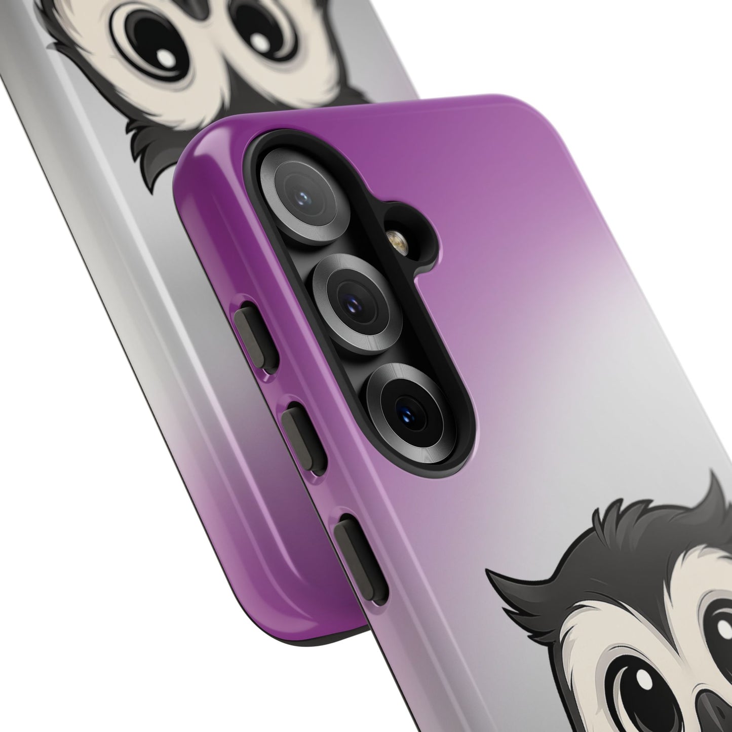 "ace-wise" – asexual pride owl android tough phone case