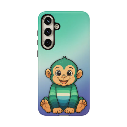 "Monkey Love" – Gay [MLM] Pride Android Tough Phone Case