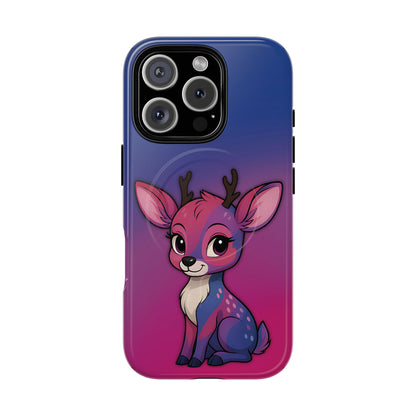 “Bi-Design” – Bisexual Pride Doe MagSafe® iPhone Tough Case