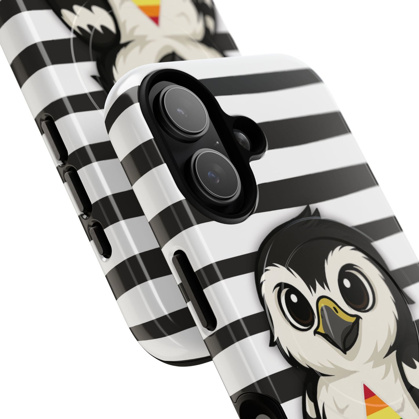 "fly with pride" – lgbtqia+ ally pride hawk magsafe® iphone tough case