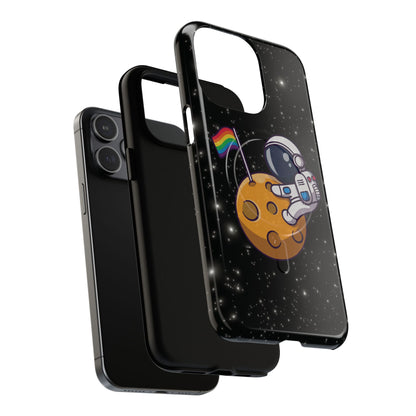 "Cosmic Queer" LGBTQIA+ Astronaut MagSafe® iPhone Tough Case