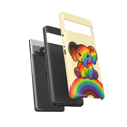 "Jumbo Joy" – Philadelphia Pride Elephant Android Tough Phone Case