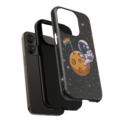 "Cosmic Queer" LGBTQIA+ Astronaut MagSafe® iPhone Tough Case