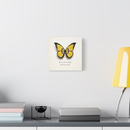 Intersex Pride Butterfly | Metamorphosis Series Canvas Wall Art