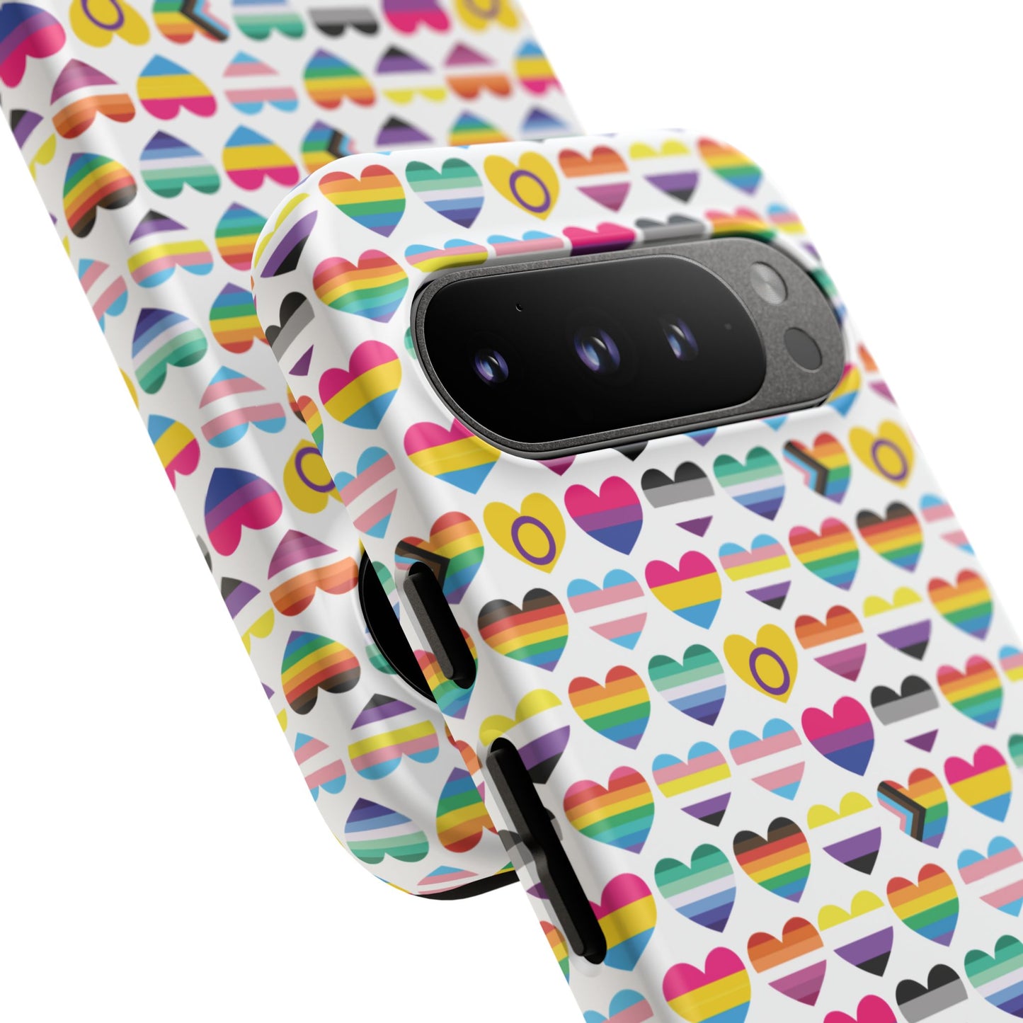 “heart of diversity" – bright edition – android tough phone case